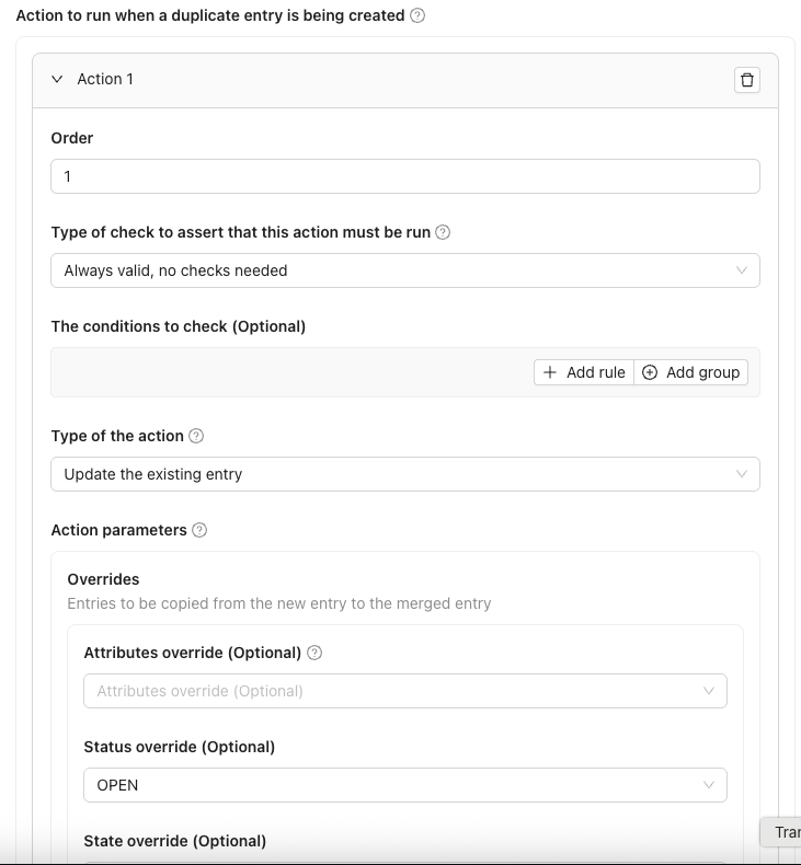 Leads - De-Duplication - scenraio 1 - section 2