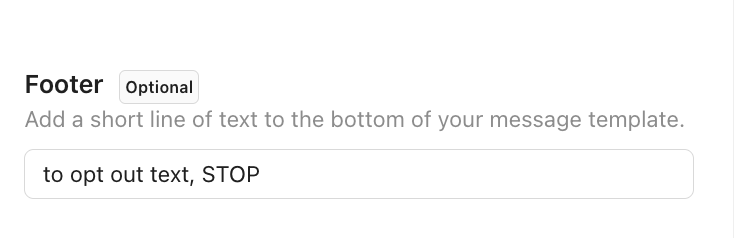 Footer