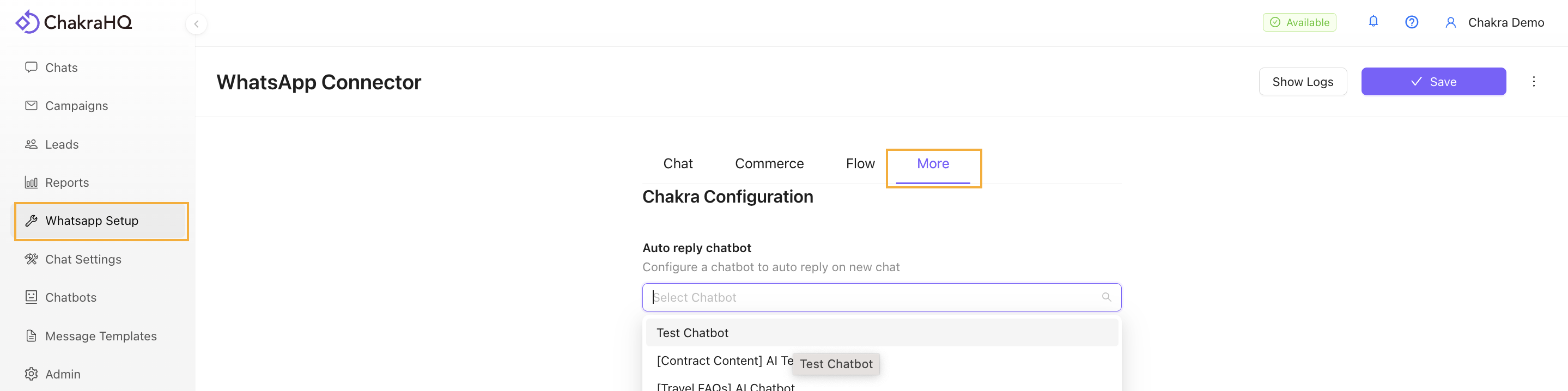 Make the Chatbot Live