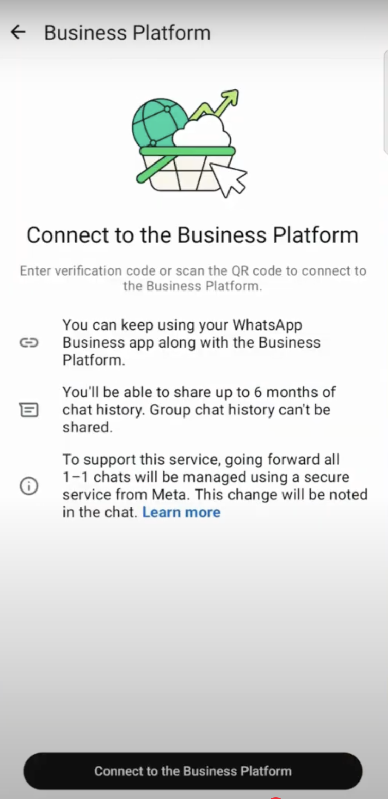 Connect to the Business Platform
