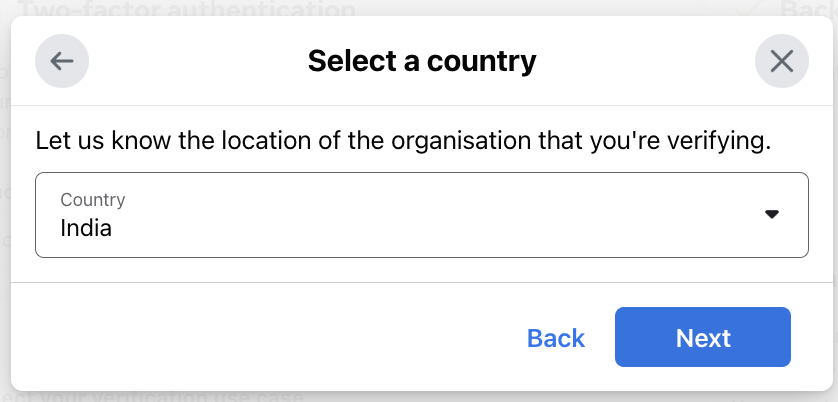 Select Country