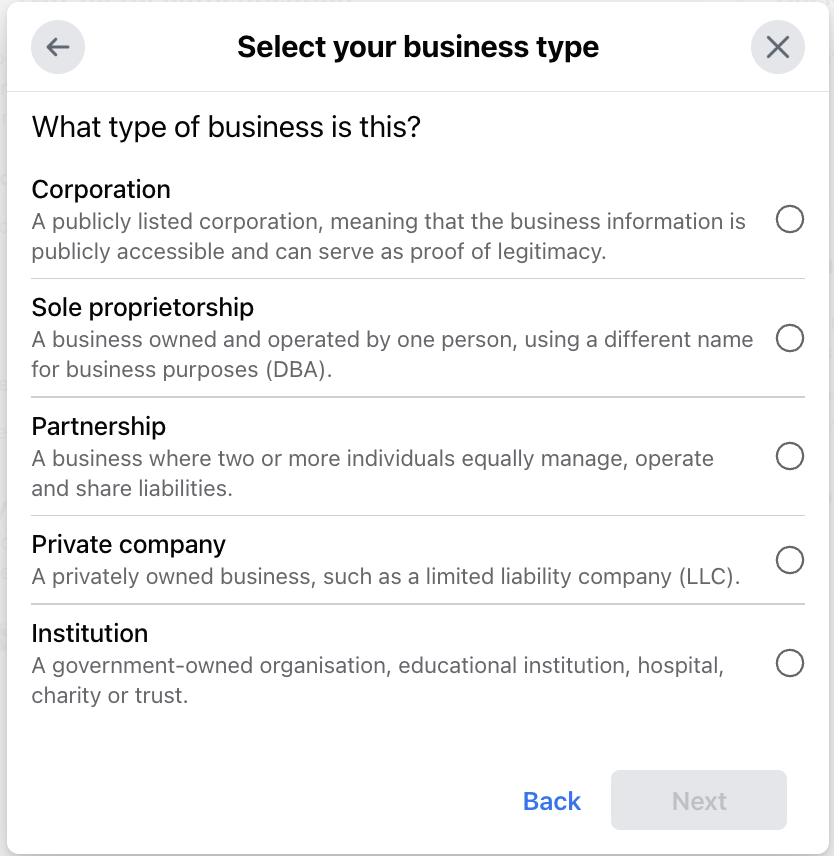 Business Type