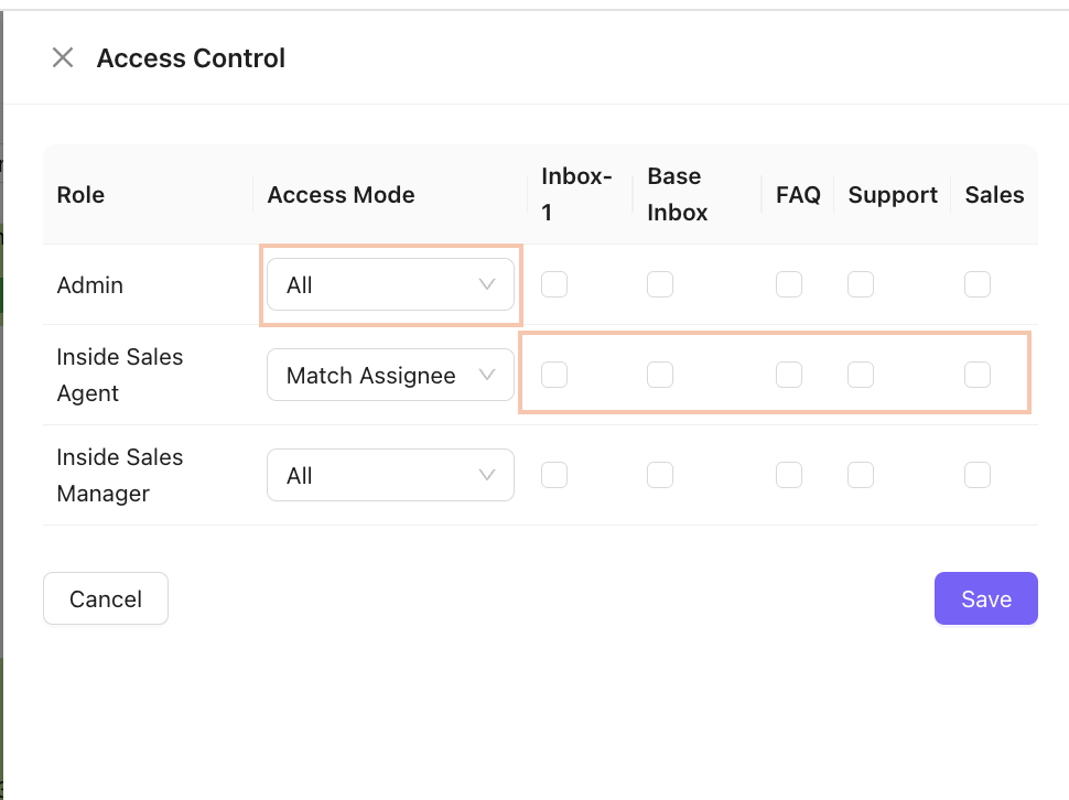Chat Access Control lead