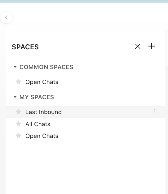 Select a Space