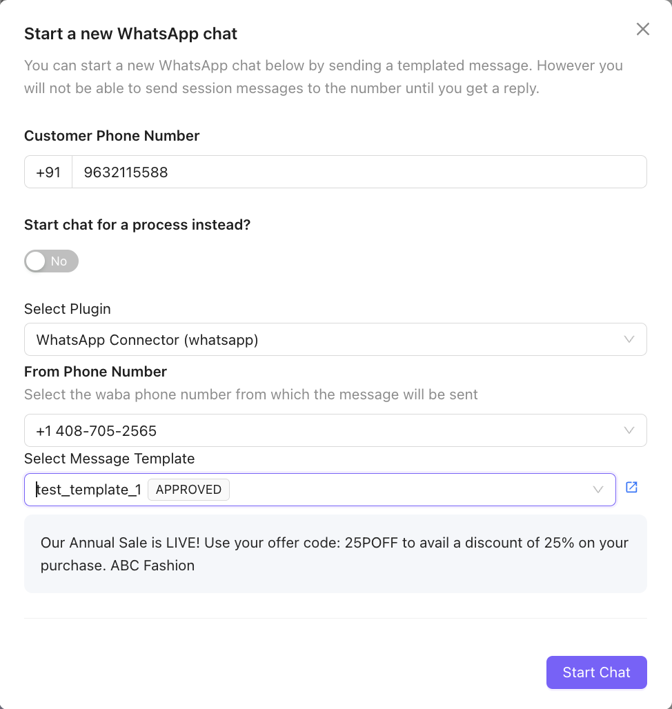 Start New Chat