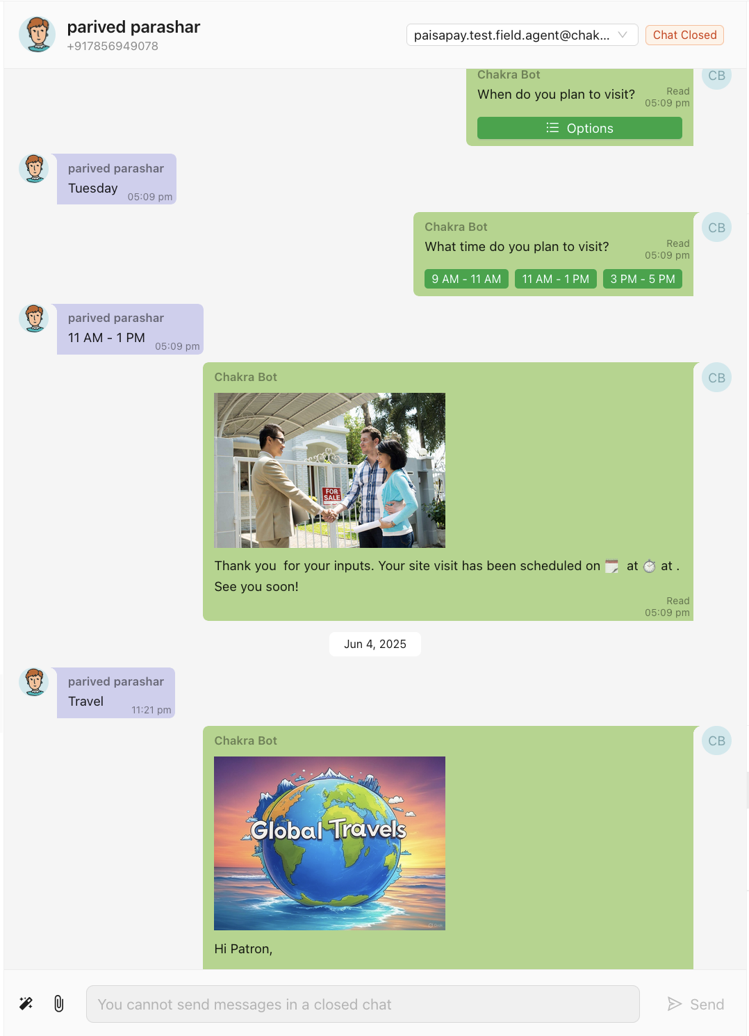 Chat Window