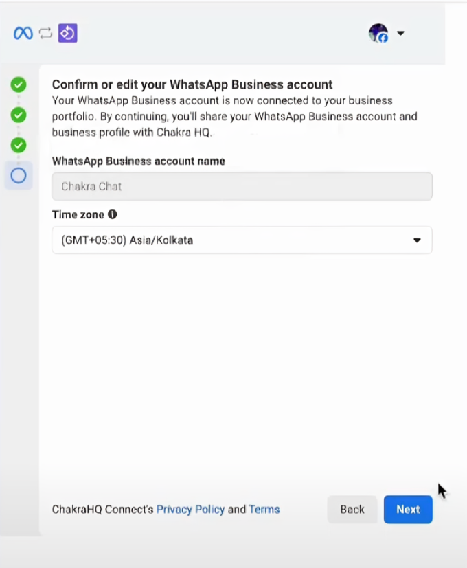 Verify or Edit Account