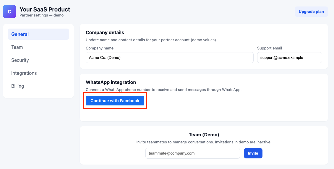 Successful sdk integration