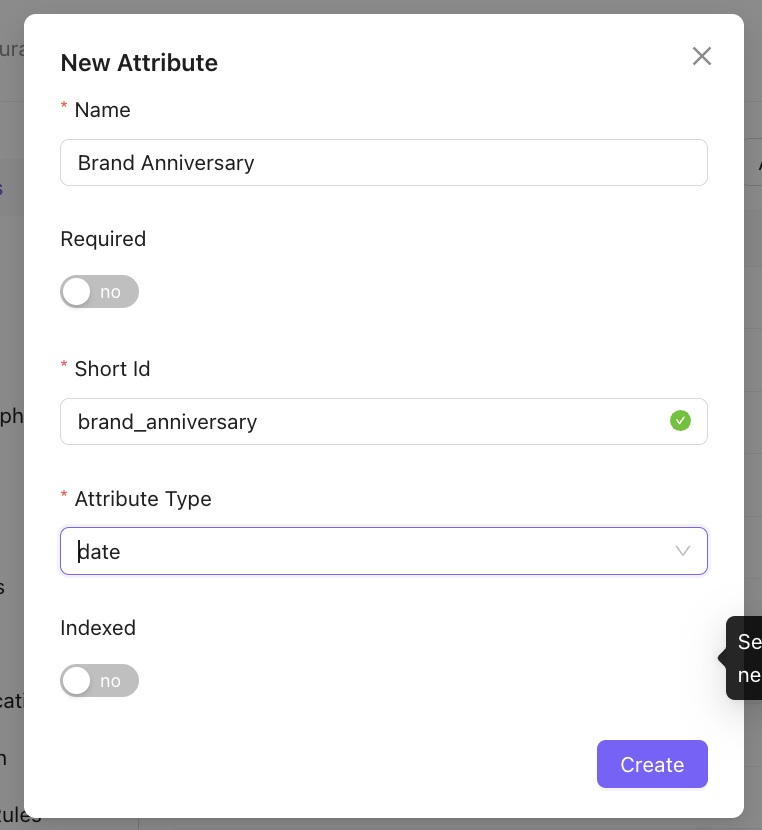 Create Attribute