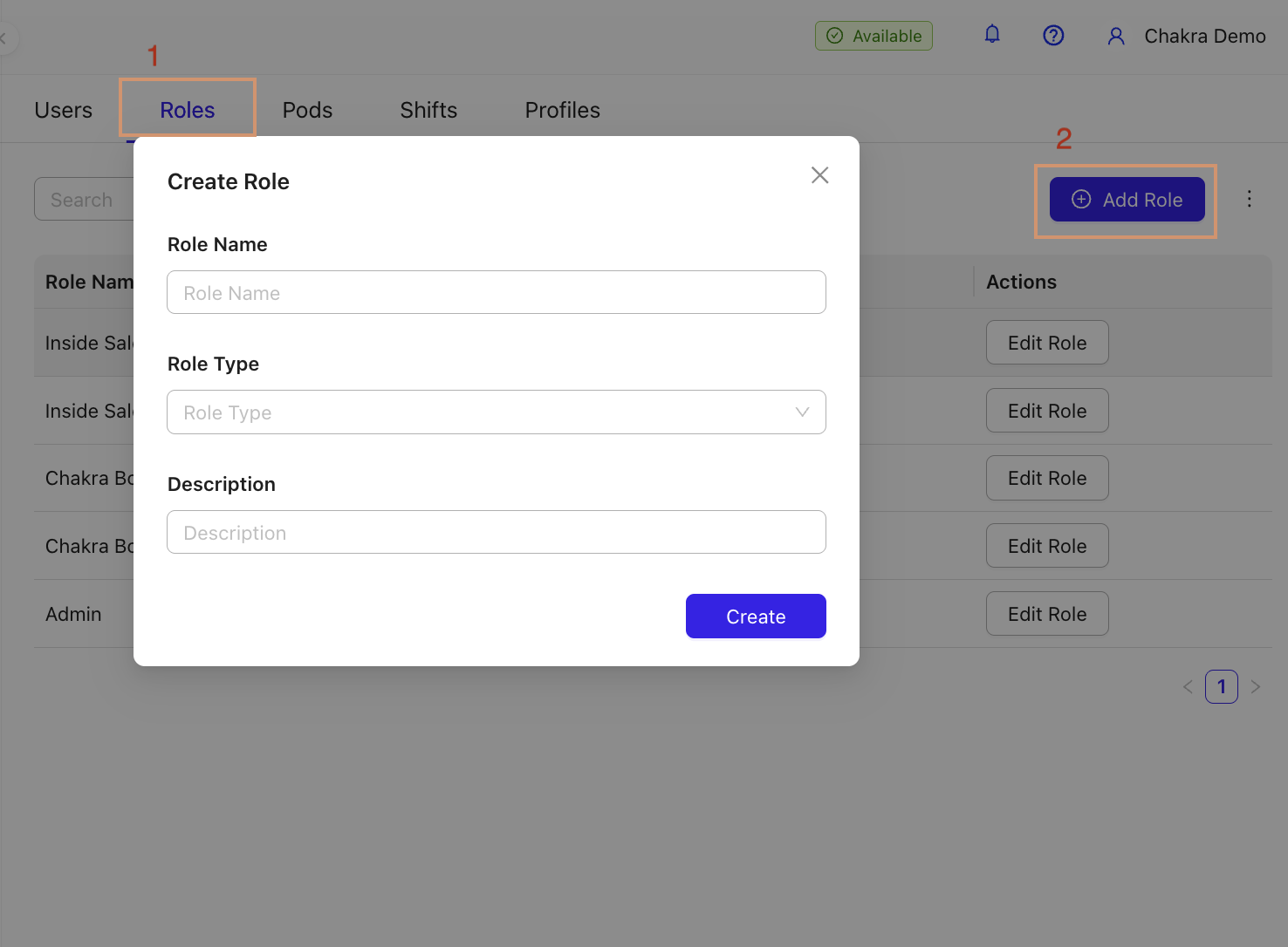 Add User Roles