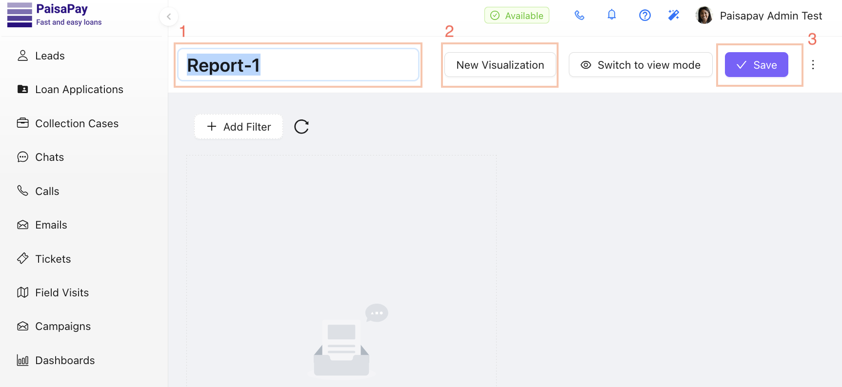 Add Dashboard Details
